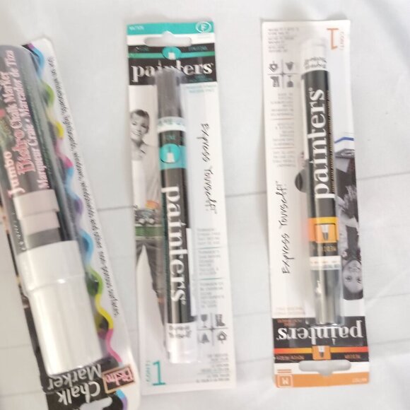 Elmer's Painters 5-Pack Opaque Paint Markers + 1 Marvy Bistro Chalk Marker New - Picture 9 of 11